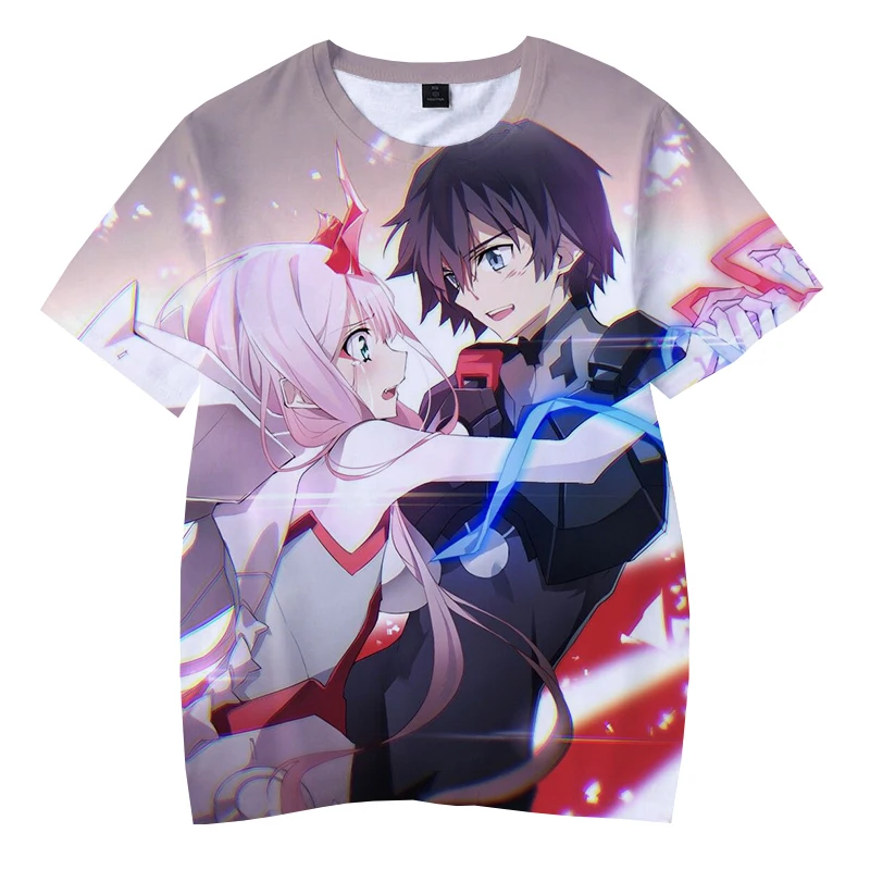 

2021 anime dear 3d printed t-shirt boys and girls Harajuku cartoon t-shirt men and women summer fashion casual t-shirt