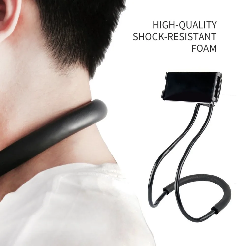 Держатель для телефона Lazy Neck подставка iPhone стол вращение на 360 градусов
