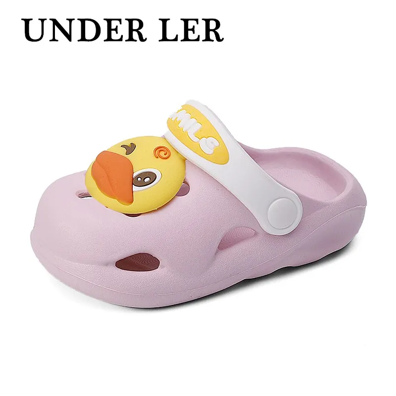 

2021 Summer Baby Girl Sandals Beach Slippers Flip Shoes Cute Cartoon Toddler Baby Boy Shoes Waterproof Sandalias сандали деские