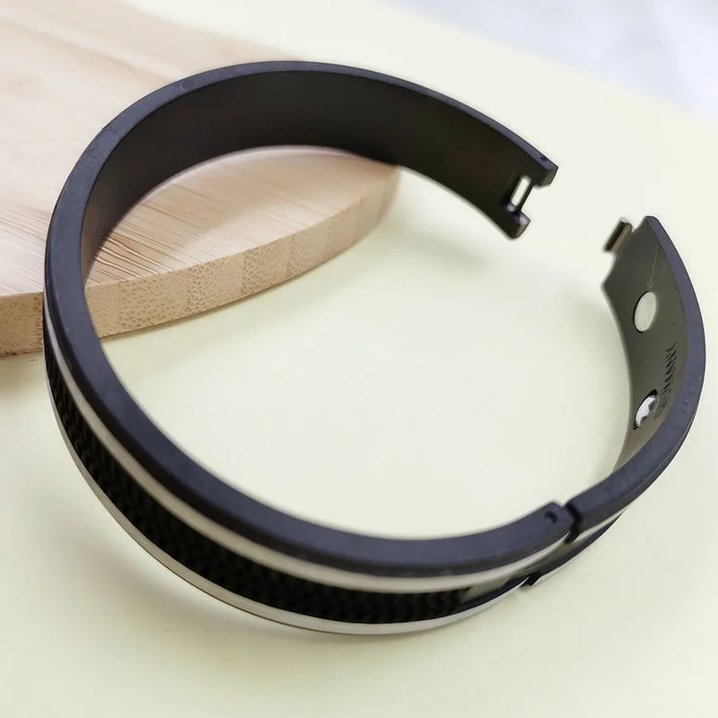 

Новый Браслет-манжета из нержавеющей стали, браслет из нержавеющей стали, мужские украшения