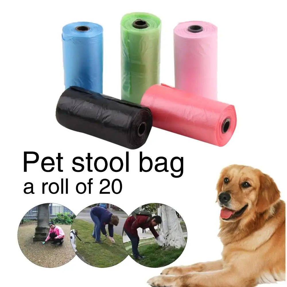 Горячая Многоцелевой портативный 20 шт Pet Cat Puppy Собака отходы Poo какашки чистые
