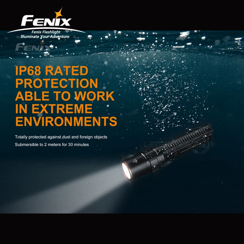 AA фонарь светильник Fenix LD42 1000 люмен высоковыходной светильник вспышки с механическим поворотным переключателем