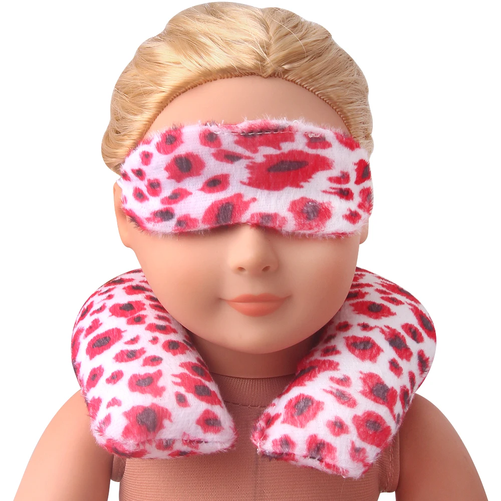 U-образная подушка для девочек 18 дюймов маска глаз Россия детские игрушки сделай