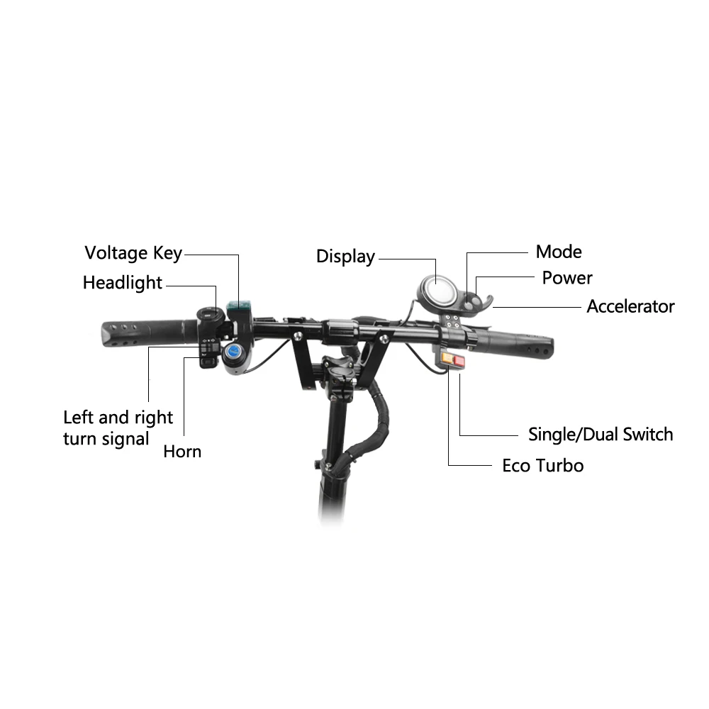 EU Stock Kick Электрический скутер для взрослых 52 в 2000 Вт 70 км/ч гидравлический тормоз