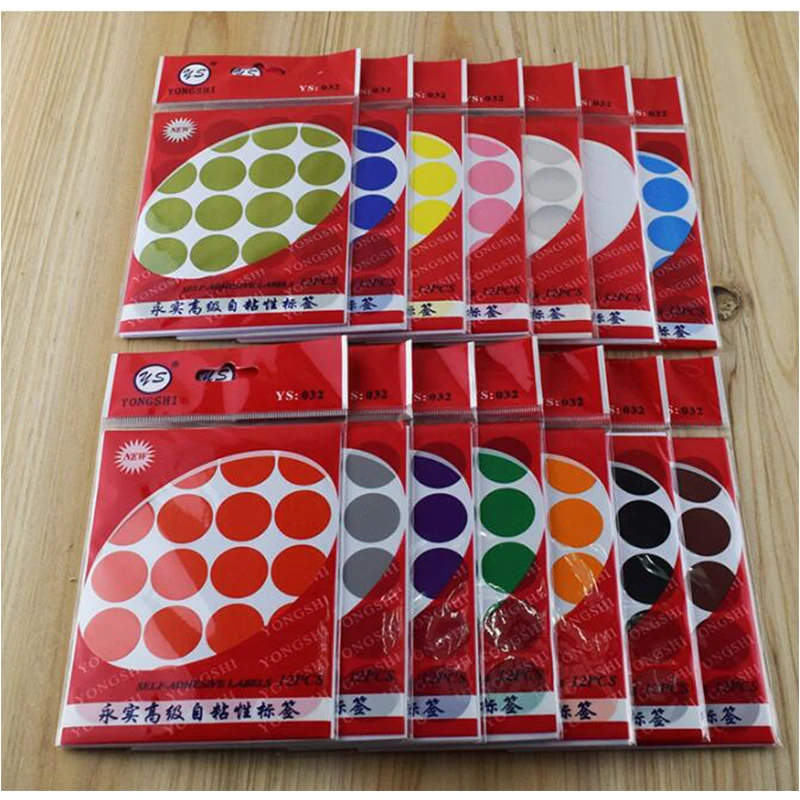 

Diamond painting accessories storage label stickers round diamonds classified storage nails classification label stickers a pack