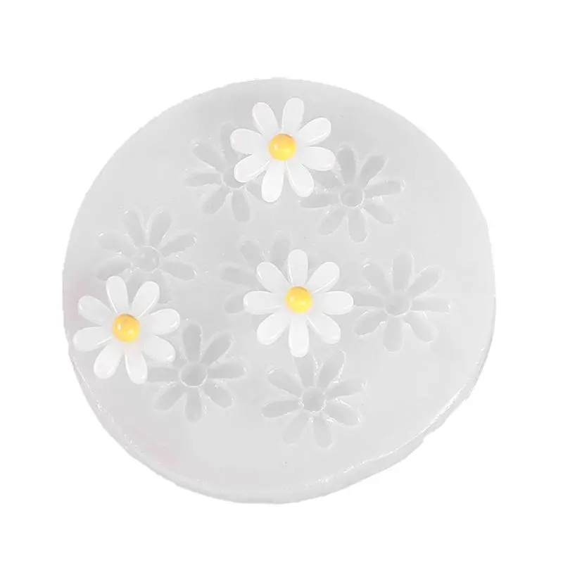 

Handmade Biscuit Dessert Food Mould Flower Heart Ice Cream Pendant Resin Casting Mold Jewelry Making Art Craft Tools P15C