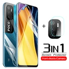 Гидрогелевая пленка для poco m3 pro 5G, Защитная пленка для poco m 3 m3 Pro m3pro, стекло для объектива