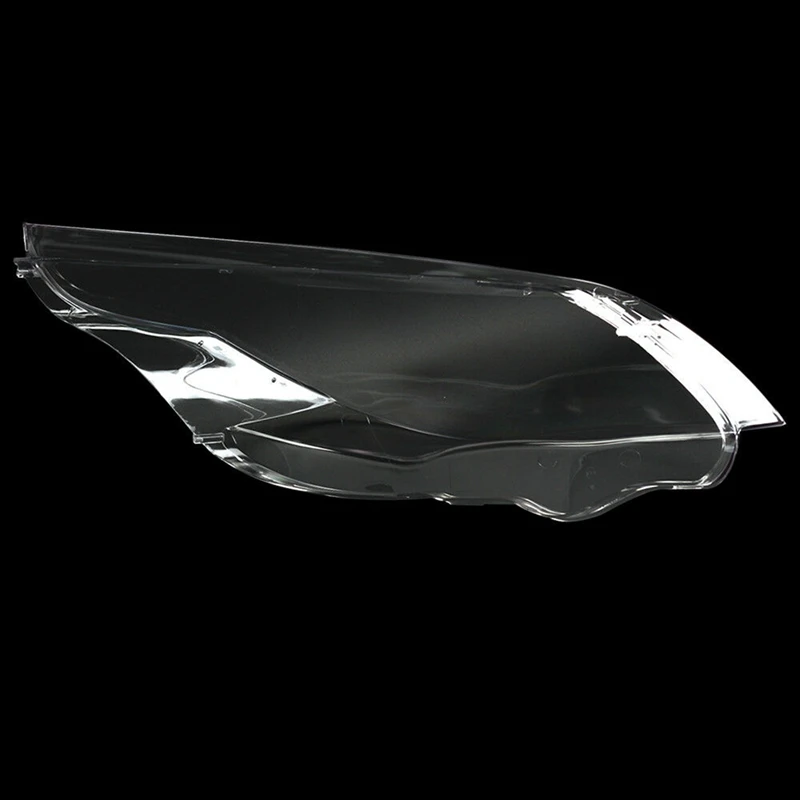 

2x Car Headlight Lens Glass Lampcover Cover Lampshade Bright Shell Product for BMW E60 E61 2003-2010-Right & Left