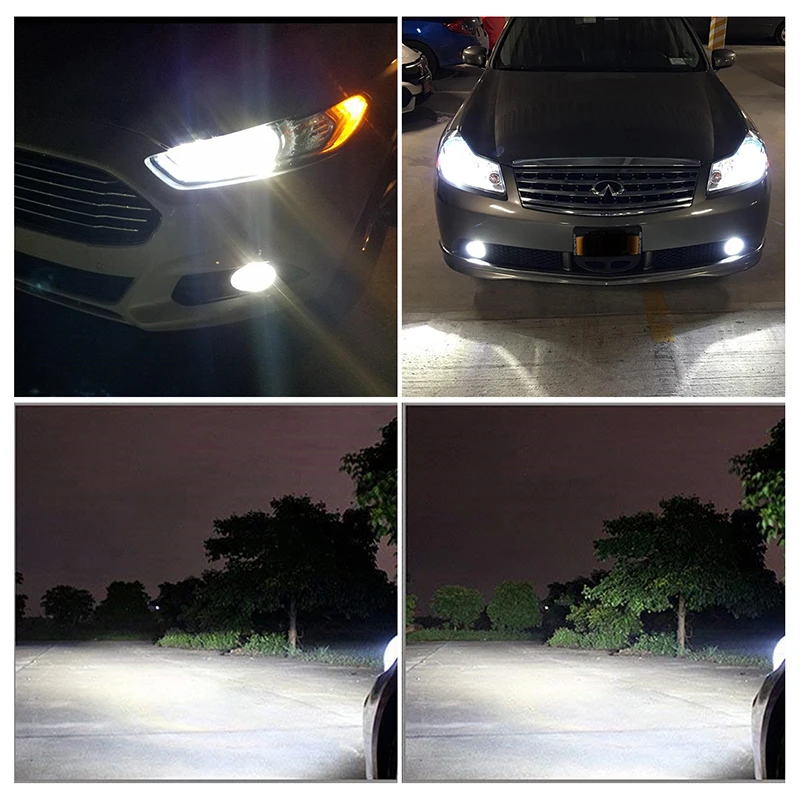 Лампы светодиодные BraveWay H1 H7 H8 H11 9005 HB3 9006 HB4 H4 12 В 6500 К|Передние LED-фары для авто| |