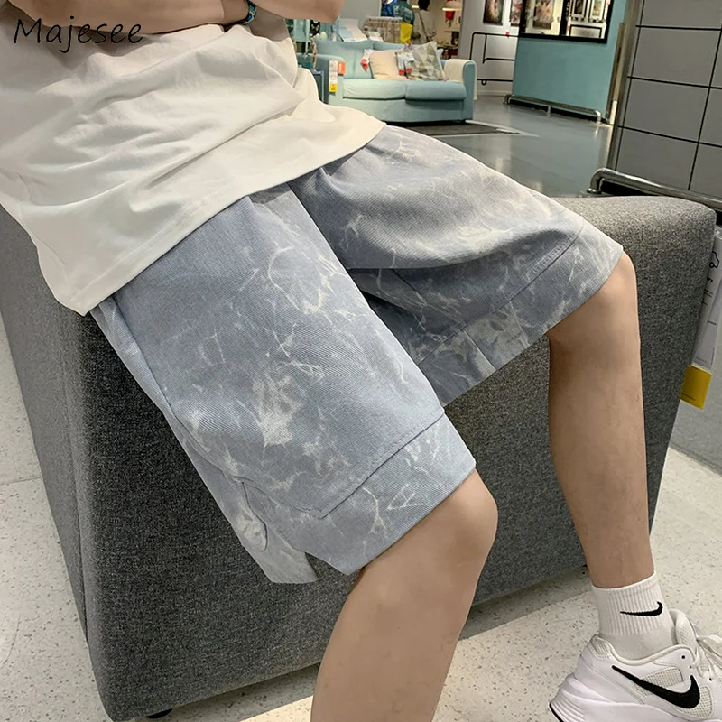 

Шорты мужские оверсайз с поясом на резинке, уличная одежда в стиле ретро, повседневные Джоггеры для тренировок в японском стиле, простой диз...