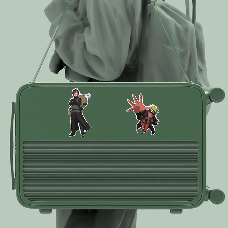 

51pcs Cartoon Anime NARUTO Waterproof Stickers for Laptop Travel Luggage DIY Scrapbooking Diary Photos Albums Decoration