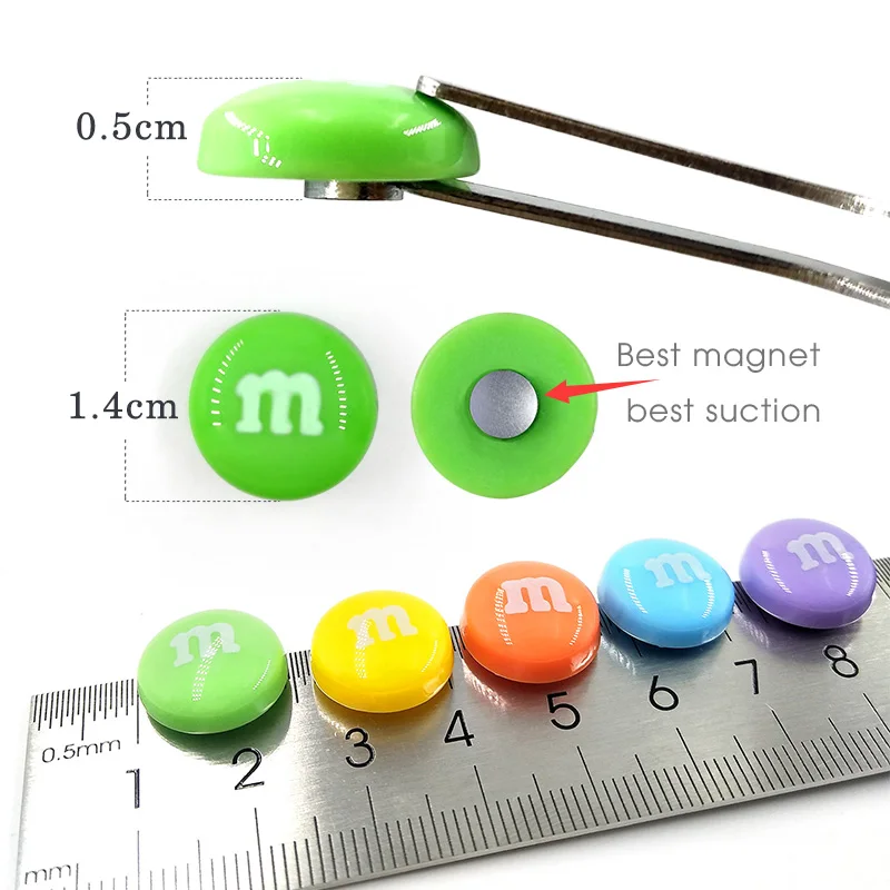 Магниты на холодильник милый полимерный магнит кнопка кактус стикер сообщений