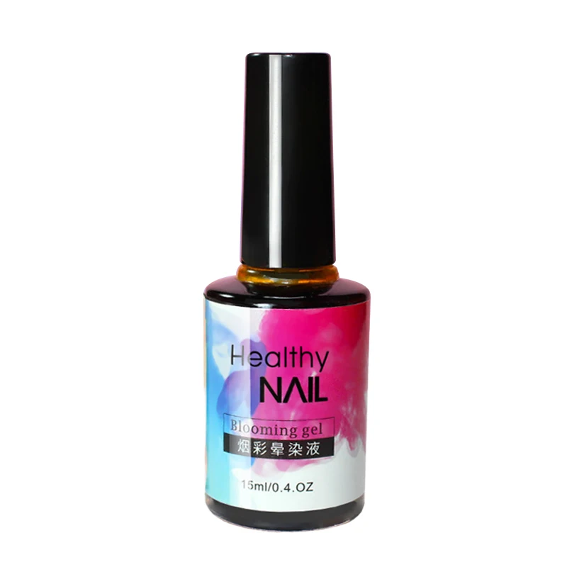 15 мл женские акварельные чернила для ногтей лак с эффектом цветущего дыма