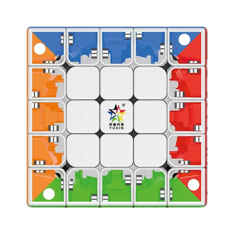 Yuxin 5x5 Магнитный куб Little Magic 5x5x5 магический 5 слойный скоростной Куб