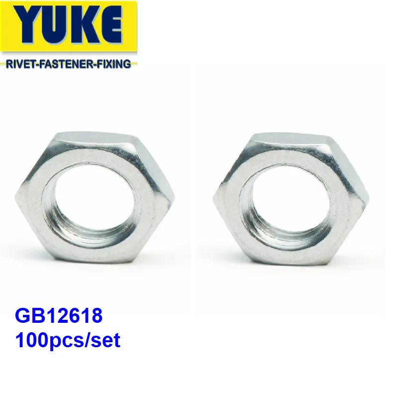 GB6172.1 M20 шестигранные тонкие гайки шестигранная гайка 10 шт./компл. Tuerca