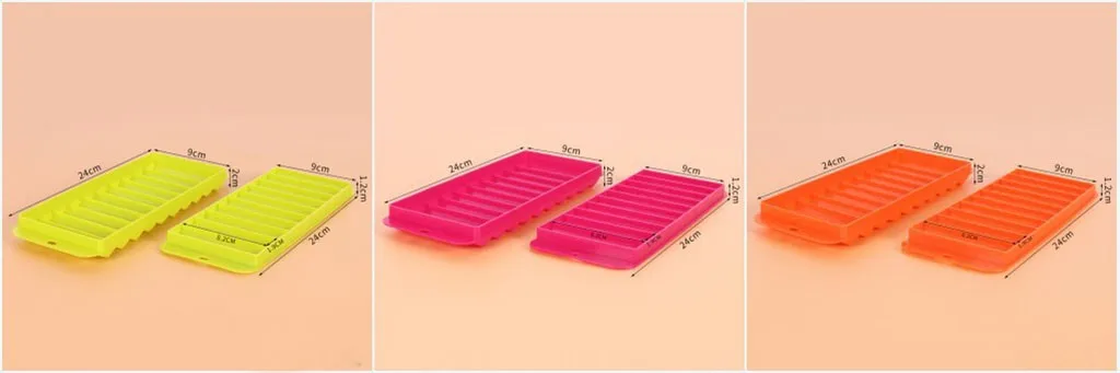 

Rectangle IceCube Tray Mould Pudding Jelly Chocolate Mold Maker Chocolate Candy Paste Cake Decorating Tools Mold Food Grade Mold