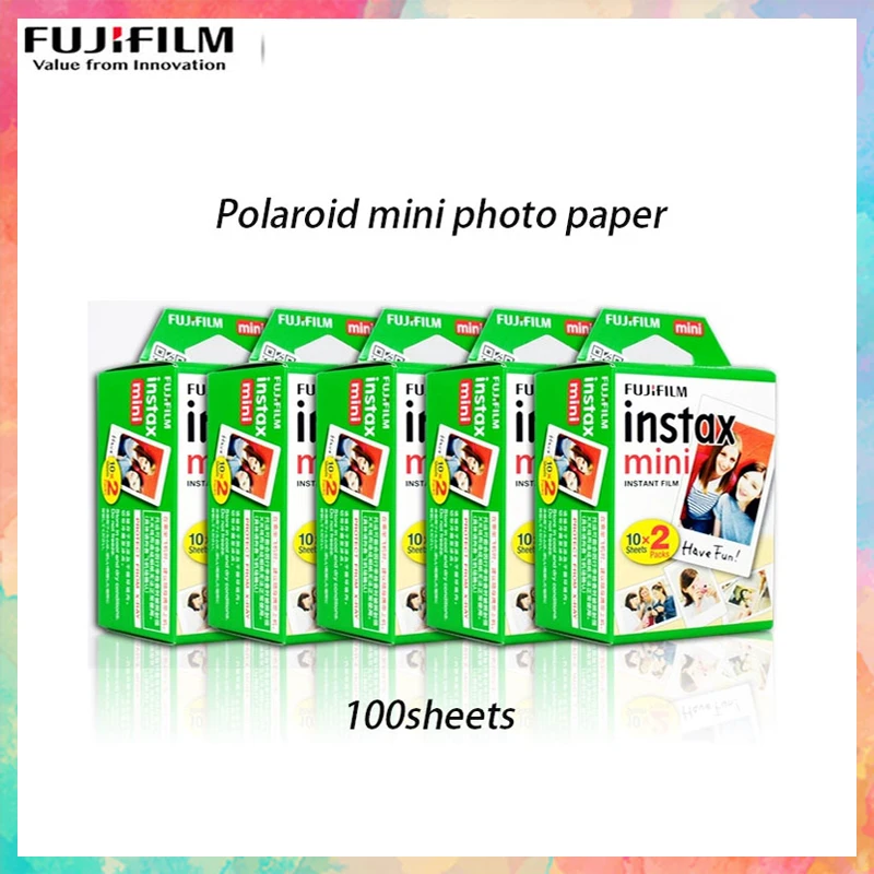 Пленка для мгновенной печати fujifilm Polaroid 3 дюйма фотобумага с белыми краями и