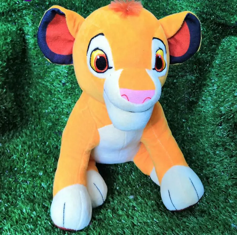 Simba Король Лев Плюшевые игрушки 26 см Simba мягкие животные кукла подарок модель фигурки плюш игрушки - Цвет: Simba