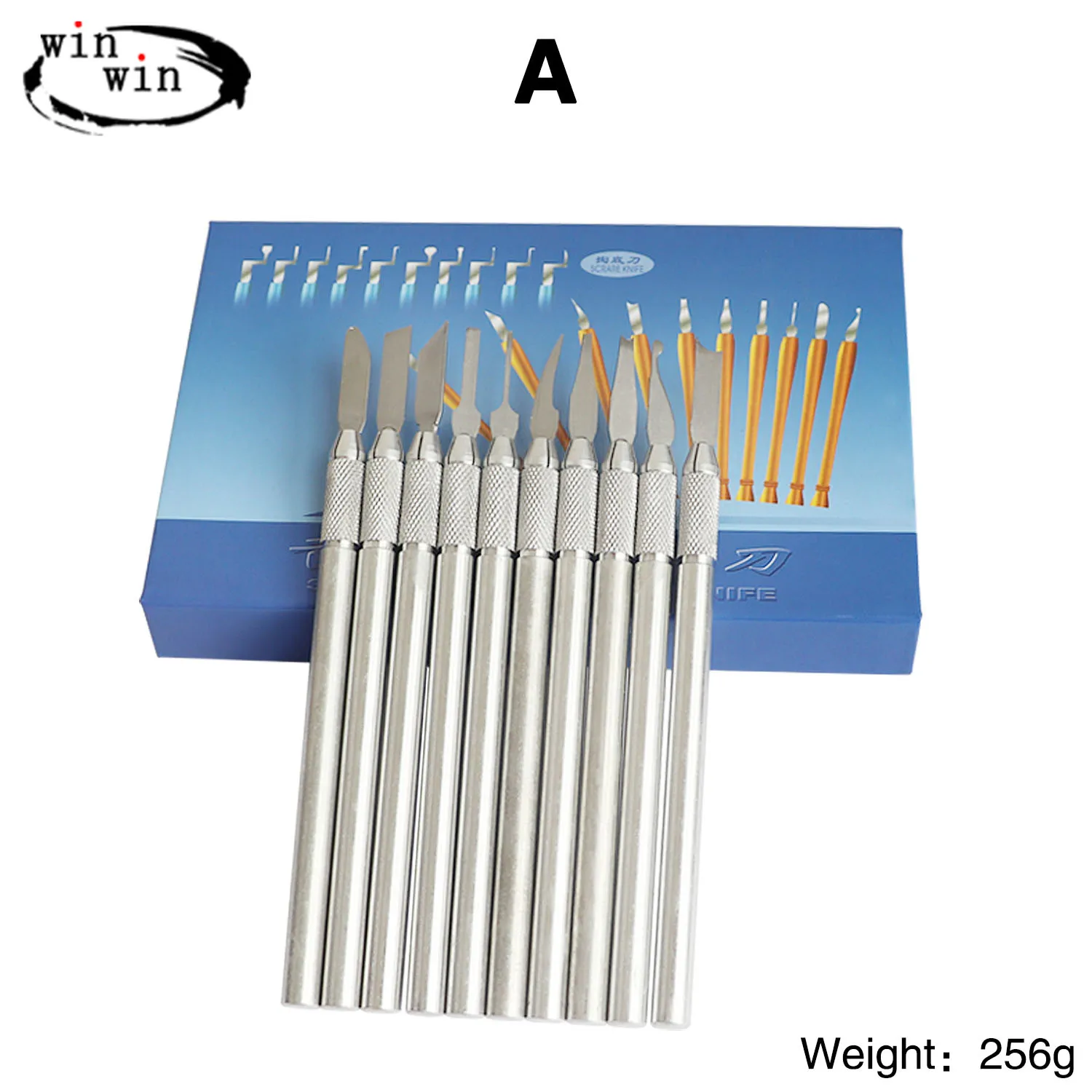 

10 Pcs Stainless Steel Spatula Wax & Clay Sculpting Tool Set Steel Modeling Hand Tool Wax Carvers Carving Knives Pottery