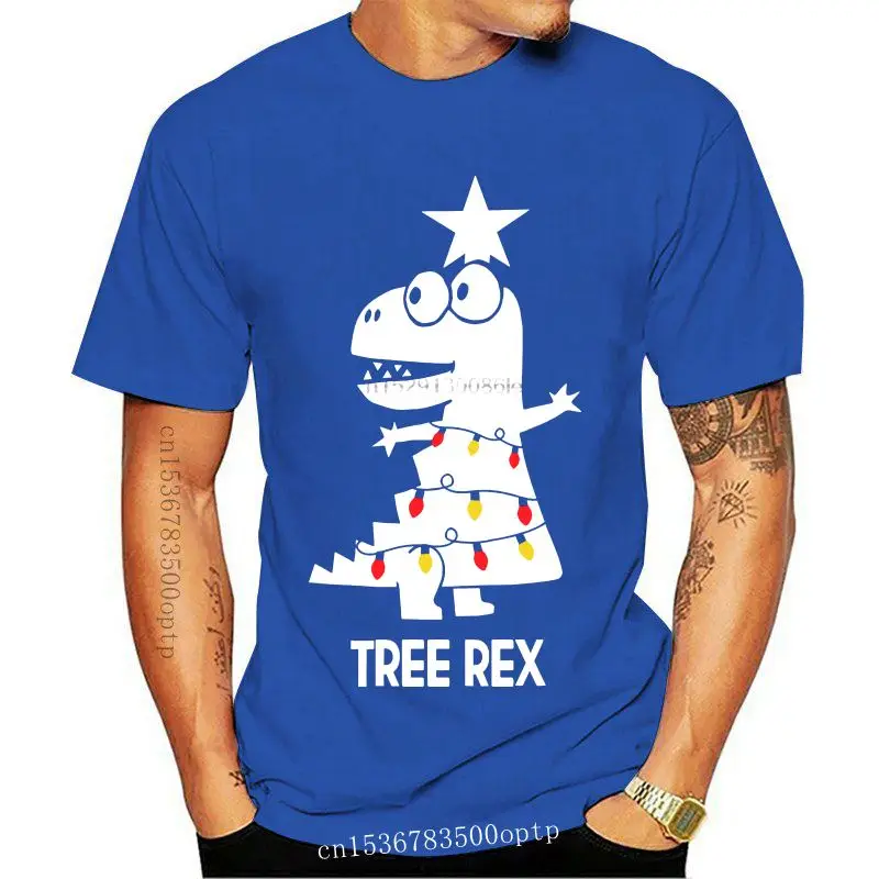 

Новая забавная Рождественская футболка с изображением дерева Рекс, динозавра Рекс, идея для подарка