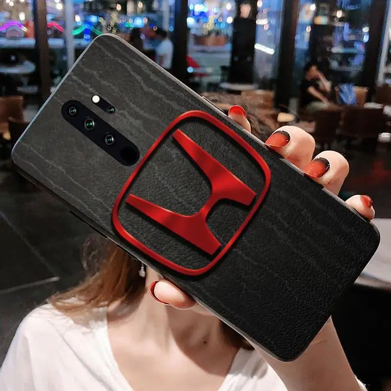 

Honda car logo Phone Case for Redmi 9A 8A 7 6 6A Note 9 8 8T Pro Max Redmi 9 K20 K30 Pro