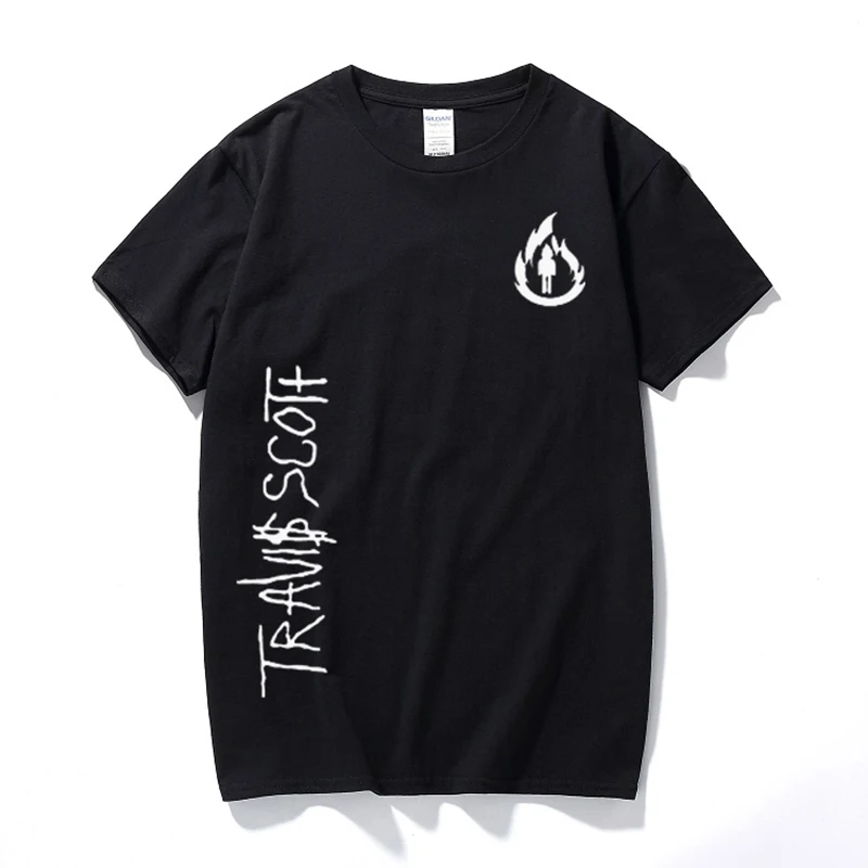 

Rock Punk Short Sleeve T Shirt Men VINTAGE TRAVIS SCOTT La flame MugShot Rodeo Tour Special Printed T-Shirt Homme Casual Top Tee