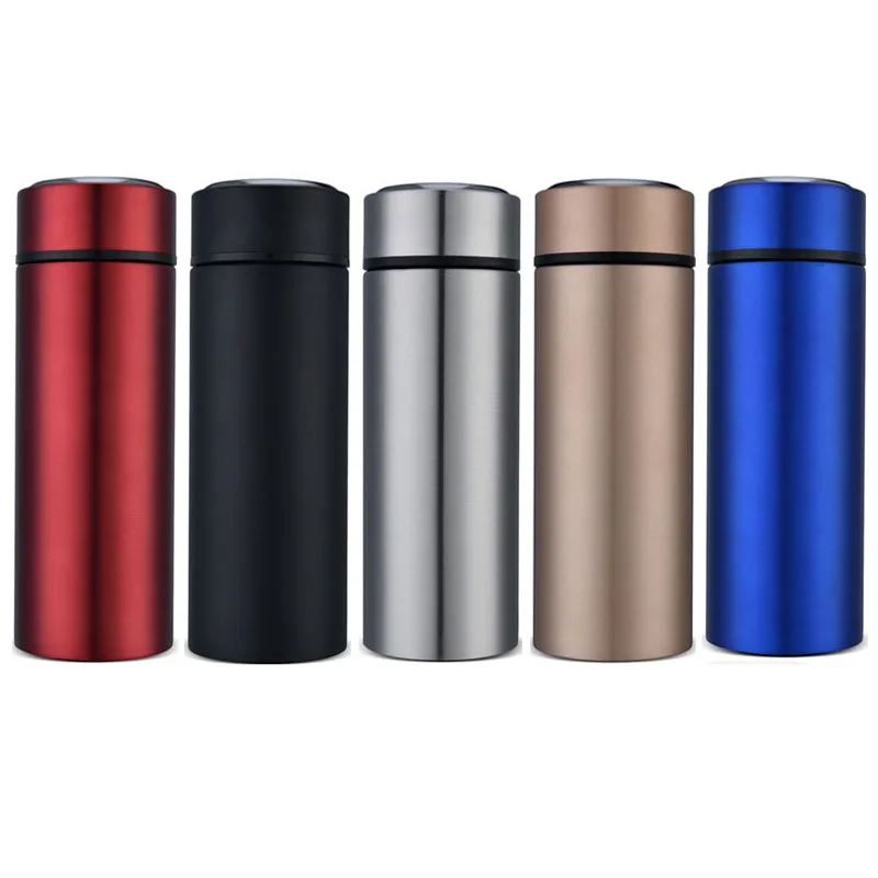 450 мл прямая чашка из нержавеющей стали Hiqh качественный термос бутылка чайная