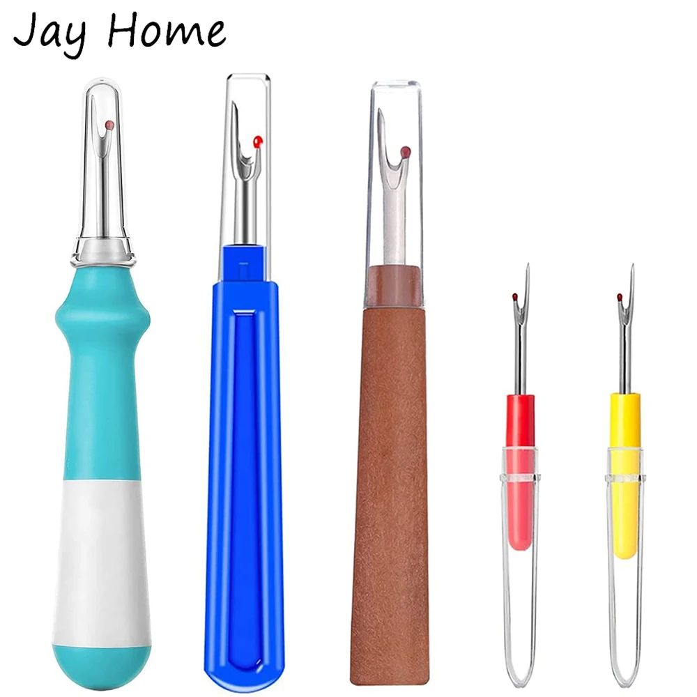 

5Pcs Colorful Sewing Seam Ripper Kit Large Thread Remover Tool Handy Stitch Rippers for Sewing Crafting Removing Hems and Seams