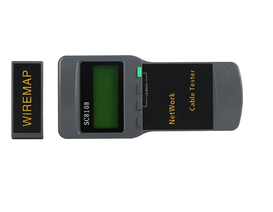 

SC8108 Portable LCD Network Tester Meter&LAN Phone Cable Tester & Meter With LCD Display RJ45 networks tester