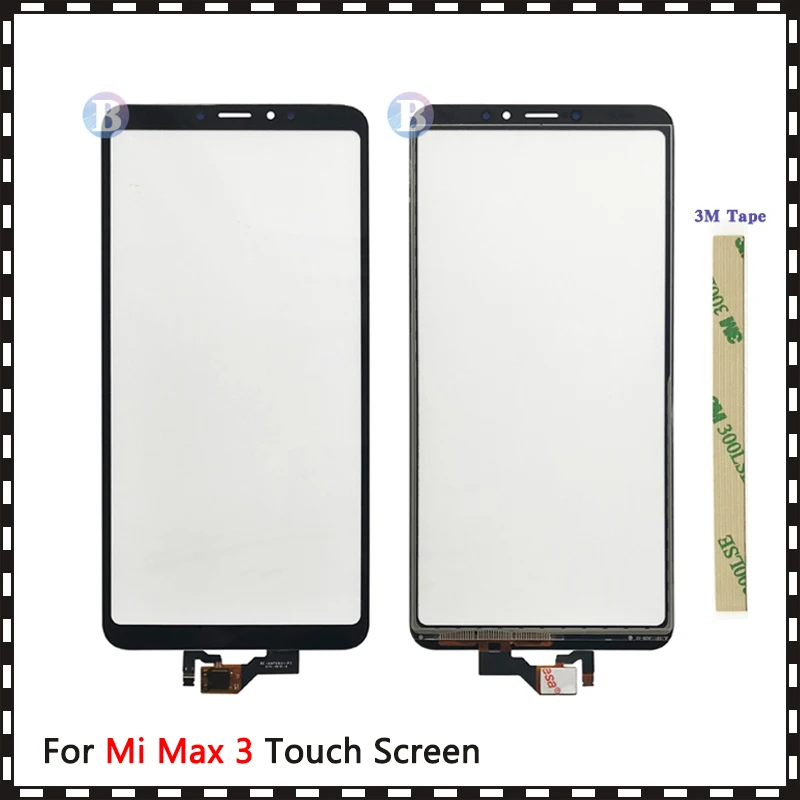 Высокое качество AAA дигитайзер сенсорного экрана для Xiaomi Mi Max / 2 3 Max1 Max2 Max3 внешнее