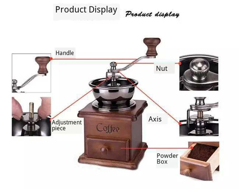 Кофемолка ручная|Кофемолки| |