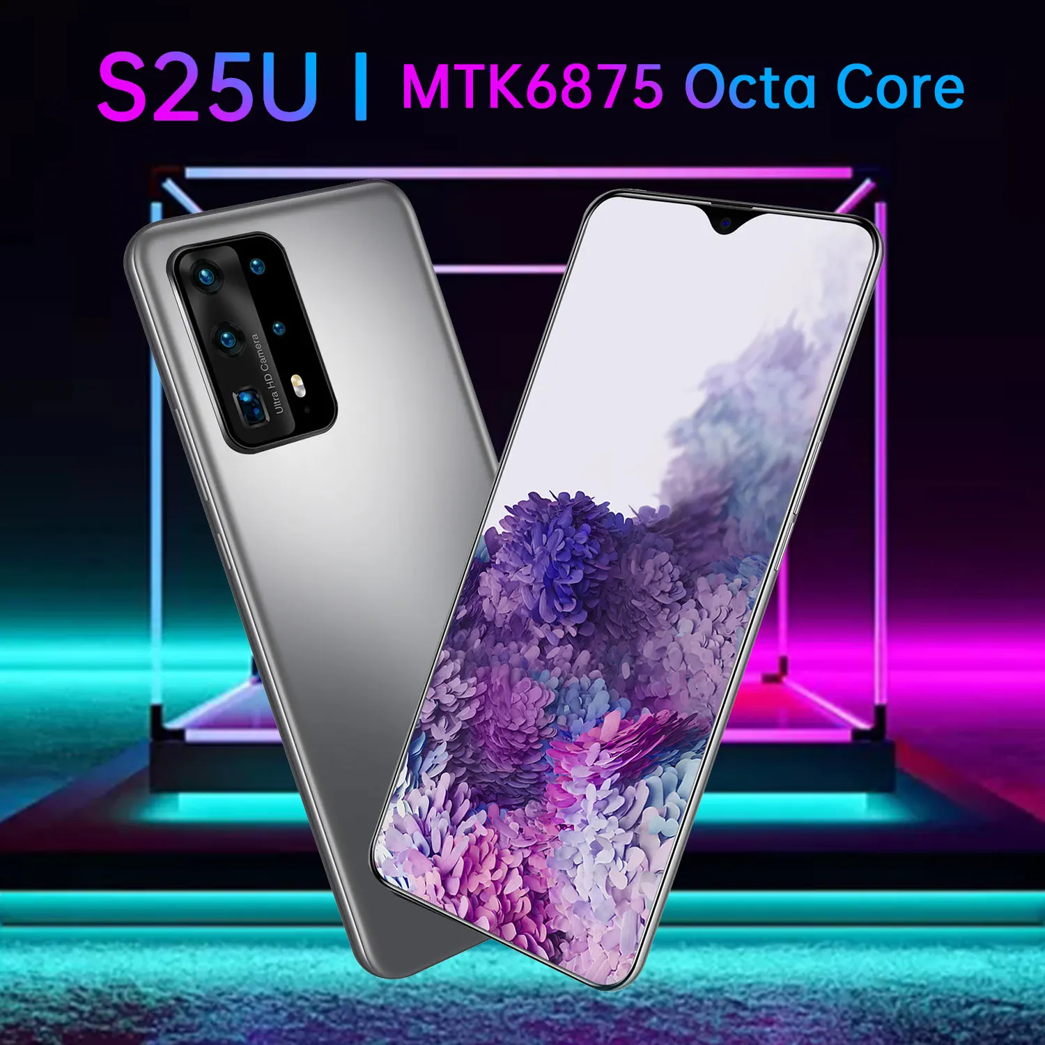 

Новинка 2021, модный смартфон, телефон Samsung galaxy S25U, 8 ГБ + 256 ГБ, три слота для карт, дизайн Huawei Xiaomi