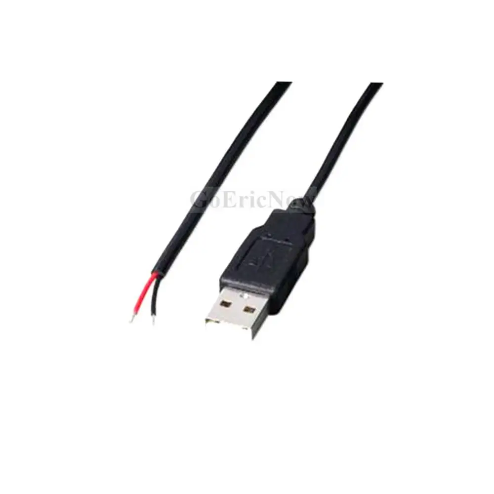 50 шт. кабель питания постоянного тока USB штекер 2 Pin соединительный (30 см)|male power