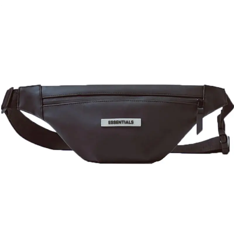 

ESSENTIALS Double Line Trendy Brand Messenger Shoulder Bag Chest Bag Waist Bag