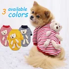 Одежда для домашних питомцев, одежда для маленьких медведей, теплая толстовка для собак, семейная кошка, чихуахуа, бульдог, йоркширский костюм