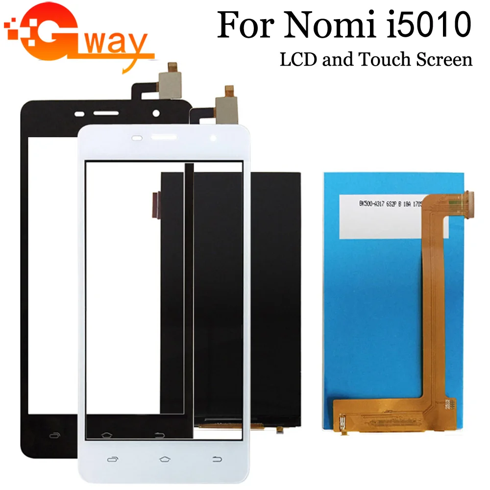 FSTGWAY для Nomi i5010 ЖК-дисплей и сенсорный экран 100% протестированный дигитайзер