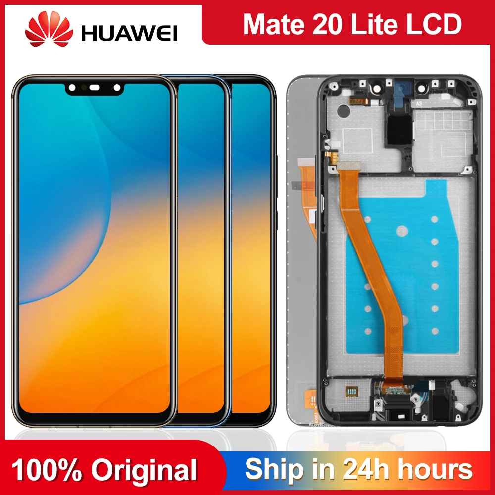 ЖК дисплей 6 3 &quotдля Huawei Mate 20 lite с сенсорным экраном и дигитайзером в сборе mate для