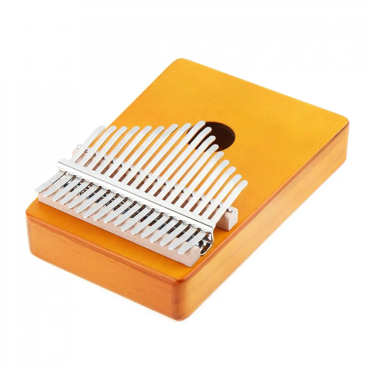 

17 Keys Thumb Piano Kalimba Single Board Pine Mbira Mini Keyboard Instrument
