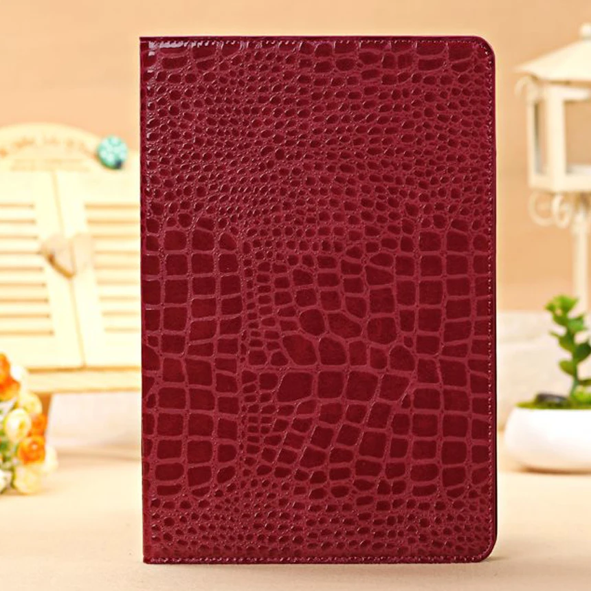 9,7 ''роскошный Coque для iPad Air 2 Air2 чехол A1566 A1567 крокодил Folio Stand PU кожаный защитный для iPad Air 2 роскошный чехол
