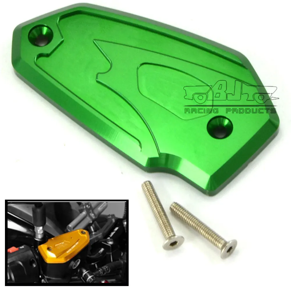 

Алюминиевая Передняя Крышка Резервуара жидкости для мотоцикла CNC для Kawasaki Z650 Z900 17-20 Z800 2013-2016 Φ 6N 6F ER6N 09-16