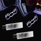 2 шт., светодиодные предупреждающие лампы для открывания двери автомобиля FIAT 500x 500L PUNTO-01