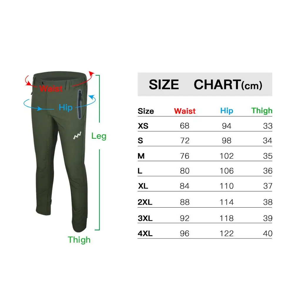 

DAREVIE MTB Cycling Long Pants with Oocket Cycling MTB Pants Breathable Mountain Bike Long pants Bicycling Pants Without Pad