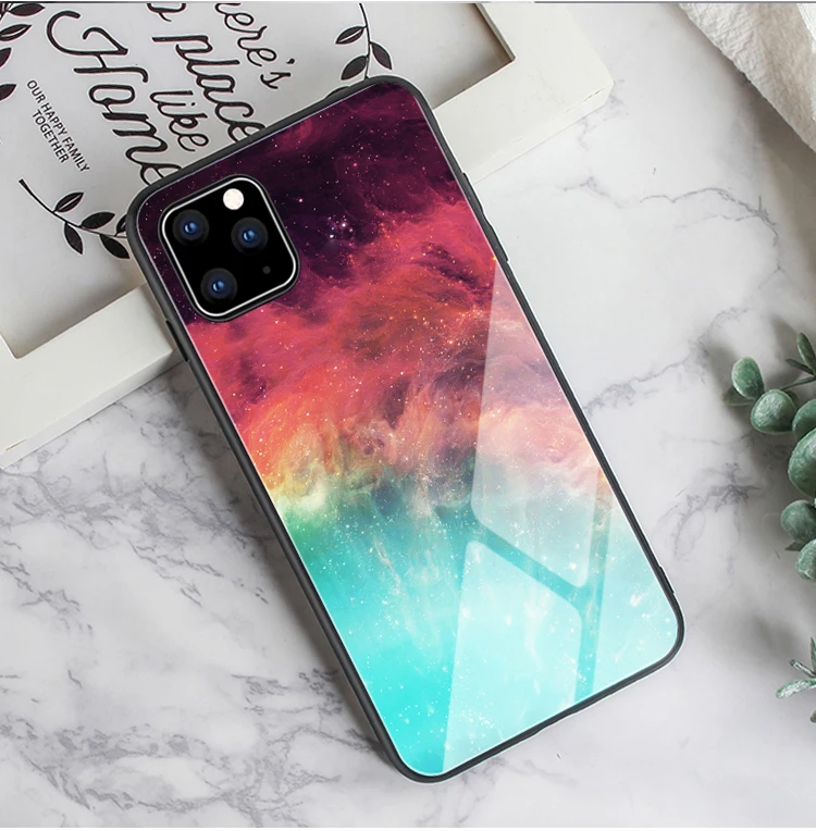 Чехол GFATIH для Apple iPhone 11 с принтом в виде перьев и звездного неба для iPhone 11 Pro Max, чехол для iPhone 7 Plus 8 XS, чехол для Max XR