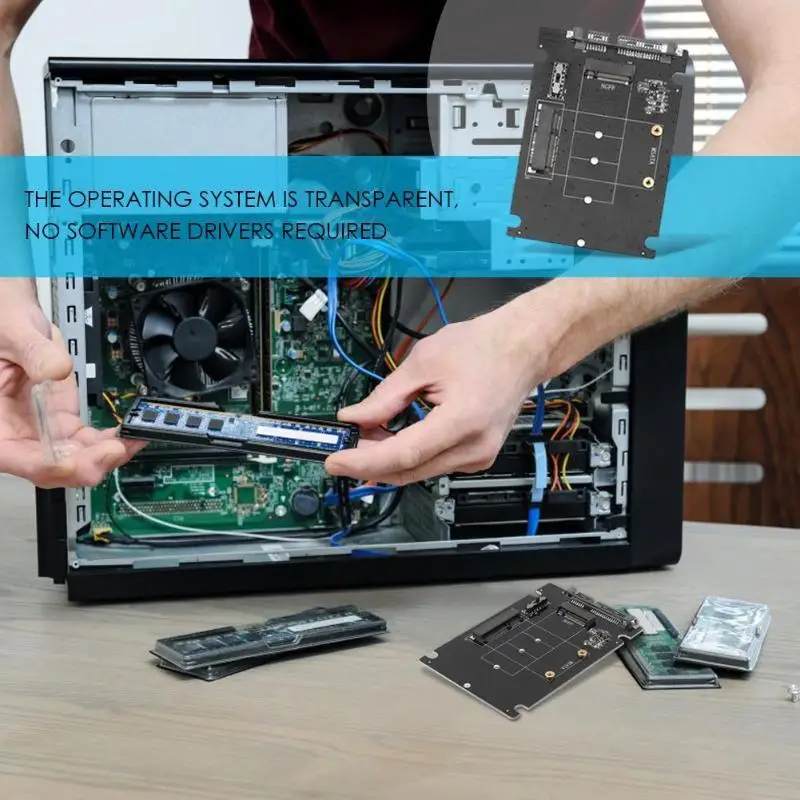 Переходник mSATA NGFF M2 на SATA переходник mSATA/NGFF SSD 2 5 дюйма адаптер Поддержка + M.2