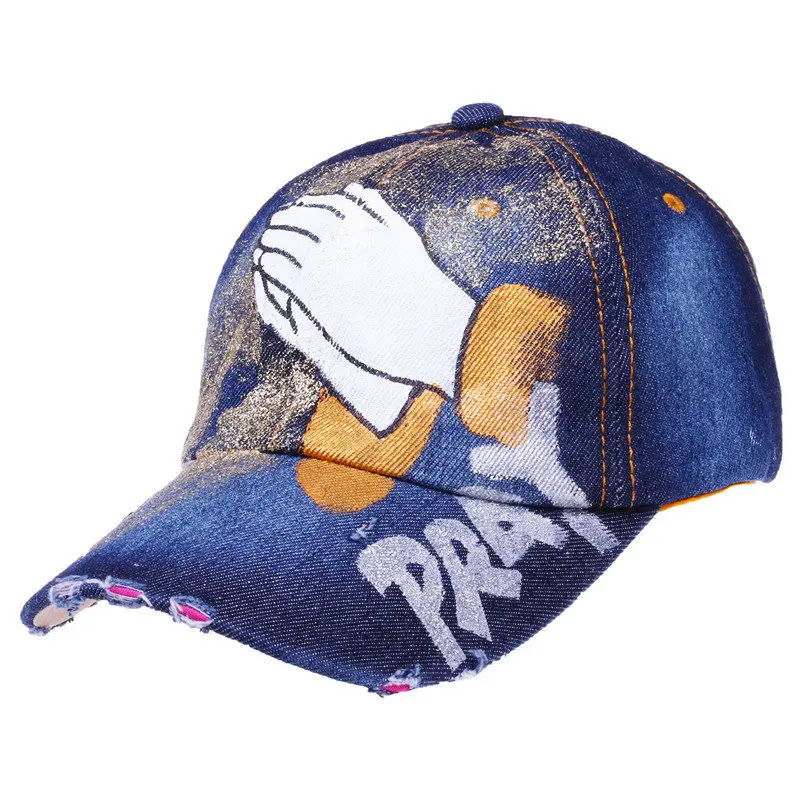 Бейсбольная кепка с изображением бабочки и флага США|Мужские бейсболки| |