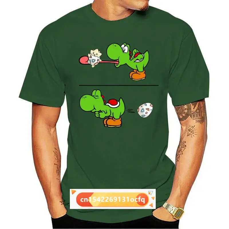 Yoshi And Togepi T-Shirt Fashion T-Shirt For Men