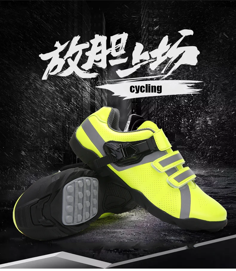 Road Bike Shoes Men Bicycle Sneakers Anti-slip Breathable Cycling Shoes Triathlon Athletic Sport Shoes Zapatos Bicicleta 37-48