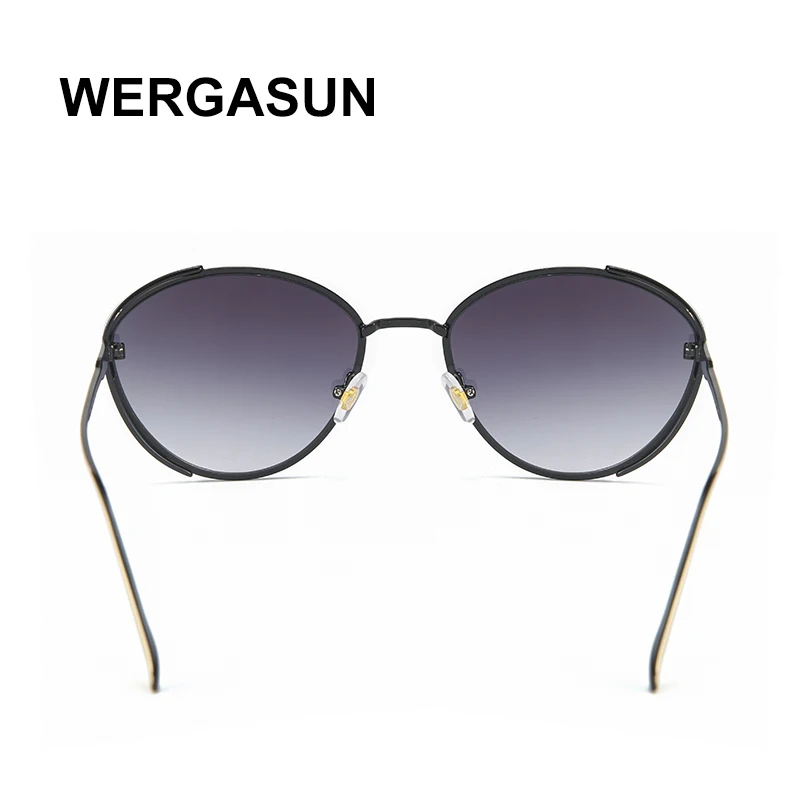 WERGASUN брендовые роскошные солнцезащитные очки женские оверсайз Солнцезащитные