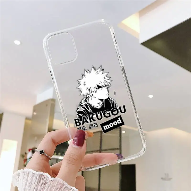 

Popular anime hot Phone Cases Transparent soft For iphone 5 5s 5c se 6 6s 7 8 11 12 plus mini x xs xr pro max