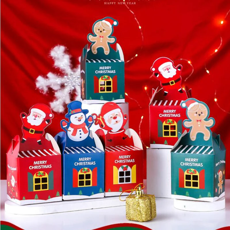 20 шт. бумажная коробка с надписью &quotMerry Christmas&quot | Дом и сад